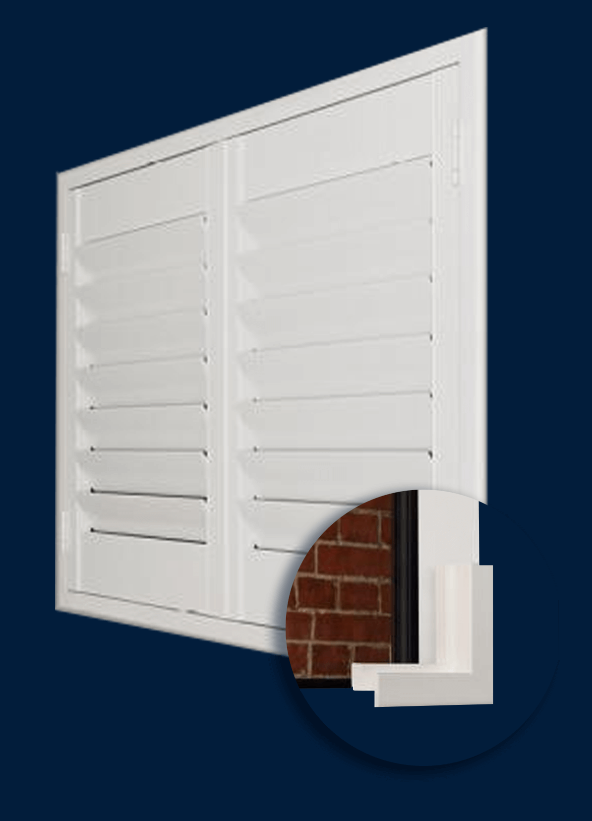 interior louvered shutters